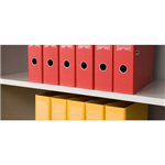 GO STEEL TAMBOUR DOOR CUPBOARD ADDITIONAL PLAIN SHELF 1200MM WHITE CHINA