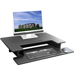 HILIFT SIT STAND WORKSTATION BLACK