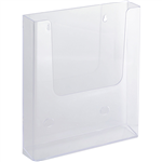 ITALPLAST BROCHURE HOLDER WALL MOUNT A4 CLEAR