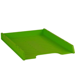 ITALPLAST SLIMLINE MULTI FIT DOCUMENT TRAY A4 LIME