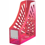 ITALPLAST MAGAZINE STAND NEON RED