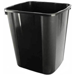 ITALPLAST GREENR RECYCLED TIDY BIN 32 LITRE BLACK