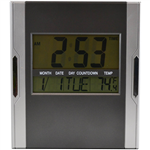 ITALPLAST DIGITAL DESK  WALL CLOCK GREY