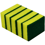 ITALPLAST SCOURER SPONGE GENERAL PURPOSE PACK 5