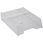 ITALPLAST MULTI FIT DOCUMENT TRAY A4 CLEAR