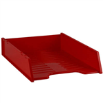 ITALPLAST MULTI FIT DOCUMENT TRAY A4 RED