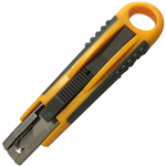 ITALPLAST I853 SELFRETRACTABLE CUTTING KNIFE YELLOWBLACK