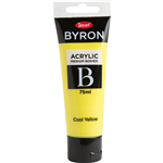 JASART BYRON ACRYLIC PAINT 75ML COOL YELLOW