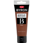 JASART BYRON ACRYLIC PAINT 75ML BURNT SIENNA