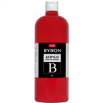 JASART BYRON ACRYLIC PAINT 1 LITRE COOL RED