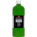 JASART BYRON ACRYLIC PAINT 1 LITRE GREEN LIGHT