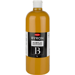 JASART BYRON ACRYLIC PAINT 1 LITRE YELLOW OXIDE