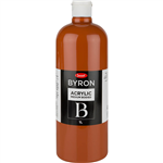 JASART BYRON ACRYLIC PAINT 1 LITRE RED OXIDE