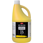 JASART BYRON ACRYLIC PAINT 2 LITRE COOL YELLOW