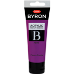 JASART BYRON ACRYLIC PAINT 75ML FLUORO PURPLE