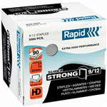RAPID EXTRA HIGH PERFORMANCE SUPER STRONG STAPLES 912 BOX 5000