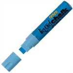 TEXTA JUMBO LIQUID CHALK MARKER WET WIPE CHISEL 15MM BLUE