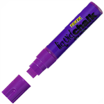 TEXTA JUMBO LIQUID CHALK MARKER WET WIPE CHISEL 15MM PURPLE