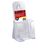DEFLECTO BROCHURE HOLDER DL CLEAR
