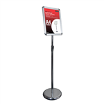 MANHATTAN SNAP FRAME FOYER STAND A4 SILVER