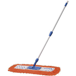 OATES FLOORMASTER DUST CONTROL MOP COMPLETE 600MM ORANGEWHITE