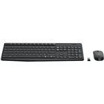 LOGITECH MK235 WIRELESS KEYBOARD AND MOUSE COMBO BLACK