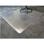 ANCHORMAT DELUXE CHAIRMAT PVC RECTANGLE CARPET 1160 X 1510MM CLEAR