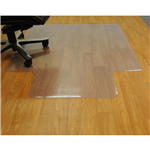 ANCHORMAT CHAIRMAT PVC KEYHOLE HARDFLOOR 900 X 1220MM CLEAR