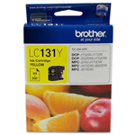 BROTHER LC131Y INK CARTRIDGE YELLOW