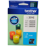 BROTHER LC231 INK CARTRIDGE CYAN