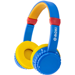 MOKI PLAY SAFE VOLUME LIMITED HEADPHONE BLUEYELLOW