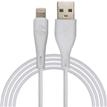 MOKI LIFE LIGHTNING SYNC N CHARGE KING SIZE CABLE 3M WHITE