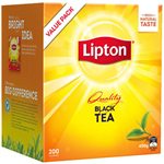 LIPTON QUALITY STRING AND TAG TEA BAGS BOX 200