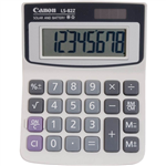 CANON LS82ZBL 8 DIGIT DUAL POWER DESKTOP CALCULATOR