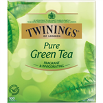 TWININGS PURE GREEN TEA BAGS PACK 100