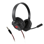 SHINTARO RUGGED KIDS HEADSETS WITH BOOM MIC AND AUDIO JACK FOR SMARTPHONES TABLETS AND PC SINGLE COMBO 35MM JACK BLACK