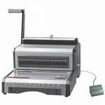 QUPA D310 ELECTRIC BINDING MACHINE WIRE COMB GREY