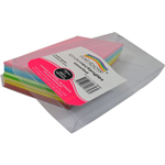 RAINBOW KINDER SHAPES PAPER RECTANGLE 80GSM DOUBLE SIDED 125 X 250MM MATT ASSORTED PACK 360