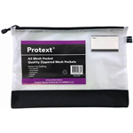 PROTEXT MESH POUCH WITH NOTE POCKET 380 X 270MM ASSORTED