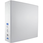 INITIATIVE INSERT RING BINDER 3D 65MM A4 WHITE