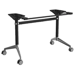 OLG MODULUS FLIP TABLE FRAME TO SUIT 1200  1600MM BLACK