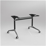 OLG MODULUS FLIP TABLE FRAME TO SUIT LGE 1200  1600MM BLACK