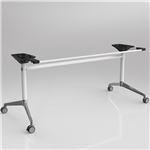 OLG MODULUS FLIP TABLE FRAME TO SUIT LGE 1800  2200MM WHITE