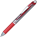 PENTEL BL80 ENERGEL RETRACTABLE GEL INK PEN 10MM RED