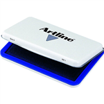 ARTLINE EHJ3 STAMP PAD 67 X 106MM BLUE