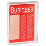ESSELTE BROCHURE HOLDER WALL MOUNT OUTDOOR A4 CLEAR