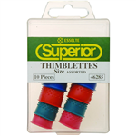 ESSELTE SUPERIOR THIMBLETTES ASSORTED SIZES BOX 10