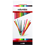 COLUMBIA COLOURSKETCH COLOURED PENCILS ASSORTED PACK 12