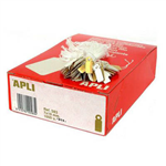 APLI STRUNG TICKETS 7 X 19MM WHITE BOX 1000