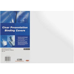 GBC IBICO BINDING COVER 250 MICRON A3 CLEAR PACK 25